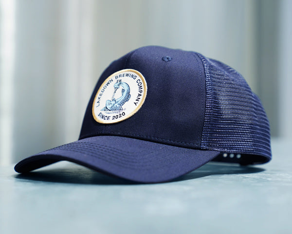 Navy Trucker Hat