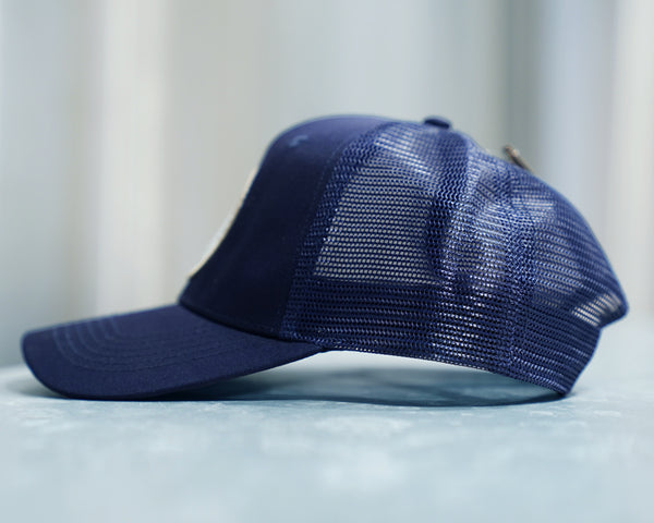 Navy Trucker Hat